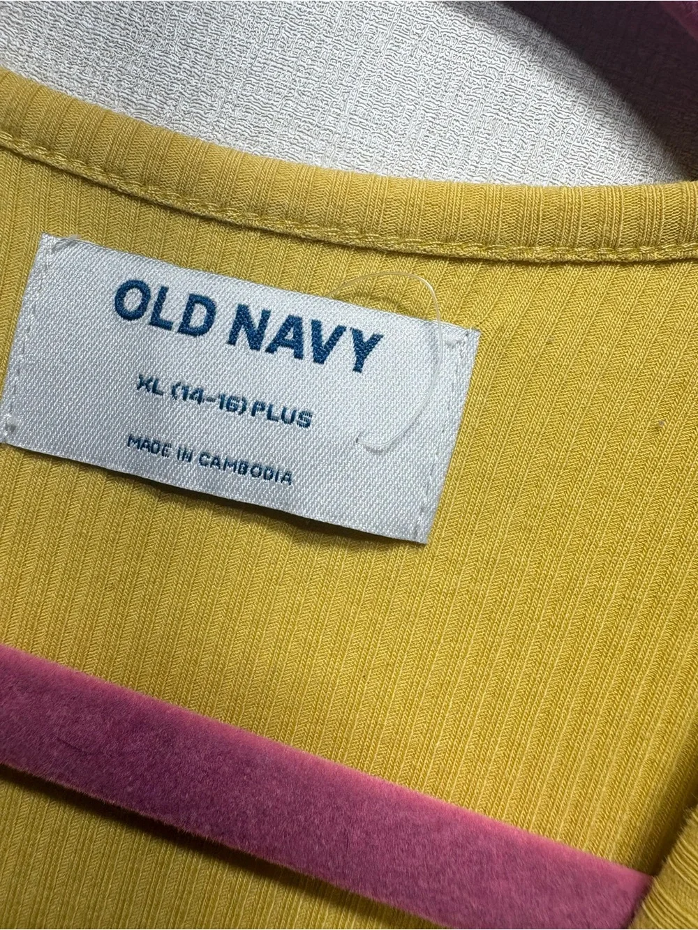 Old Navy sunny yellow